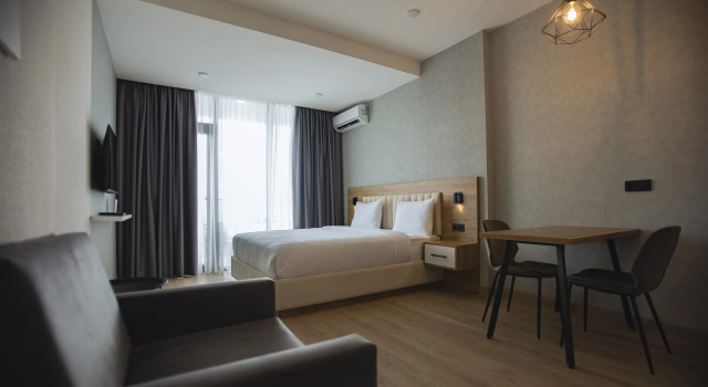 Студия Superior с балконом и с видом на море Апарт-отель Solis Residence