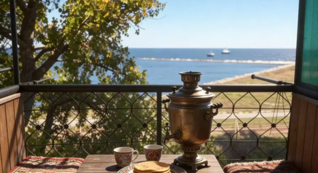 Квартира у пляжа с видом на море