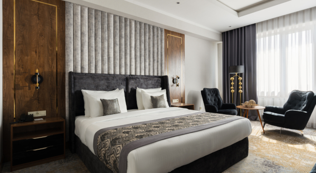 Двухместный номер Superior с балконом и с красивым видом из окна Shamsan Airport Hotel