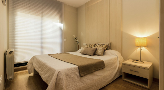 Апартаменты с балконом и с видом на город Apartamentos Elcano