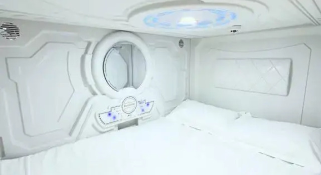 Двухместная капсула без санузла/душа Стандартная Мини-отель Qonoq capsule airport