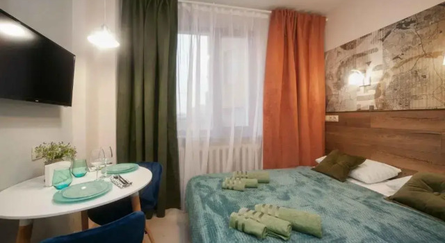Studiya Na Fridrikha Engelsa 31/35-4 Flat, Rezerwuj Apartament Moskwa Rosja, w pobliżu Baumanskaya Metro Station