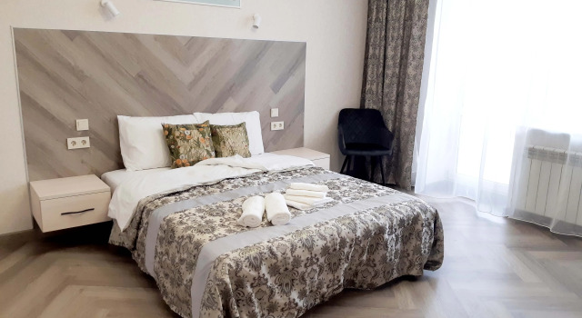 U Kosmoporta Flat, Prenota Appartamento Hotel a Samara con parcheggio, Parcheggio