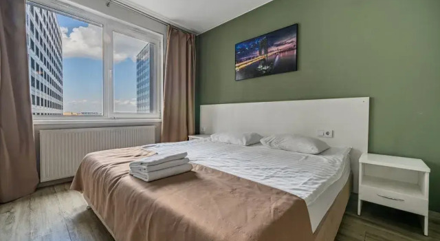 Studiya Na Ulitse Salova, 61 0915 Flat, Rezervovat Apartmán Hotely v Petrohrad s parkováním, poblíž Bukharestskaya Metro Station, Parkování