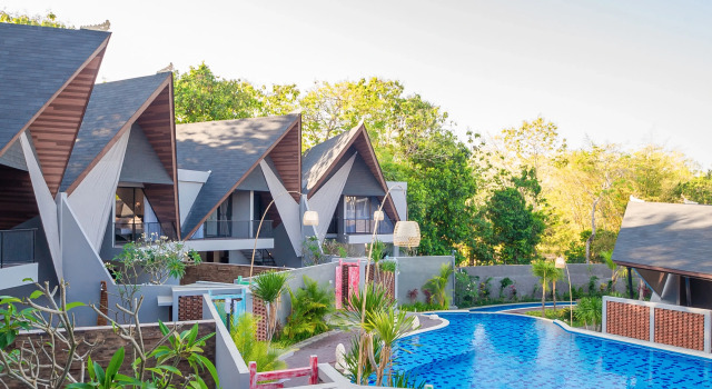 Вилла Luxury с 2 комнатами с красивым видом из окна Вилла Dancing Nusa Dua