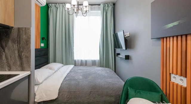 Studiya V Zhk Dvizhenie Apartments, Rezervovat Apartmán Hotely v SZAO Area s parkováním, Parkování