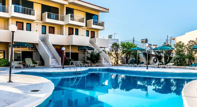 Orestis Hotel Sea View Apartments, Забронировать Апартаменты/квартира Сталос Западный Крит, рядом с Пляж Сталос