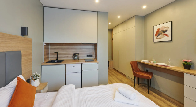 528 Leninskiy 158 Apartments, Rezervovat Apartmán Hotely v ZAO Area s parkováním, Parkování