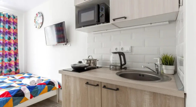 Vkvartiru 4 Apartments, Prenota Appartamento Hotel economici a Mosca, vicino a Stazione Metro Seligerskaja