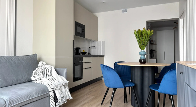 Апартаменты SMART LOFTS | Fyord | До 5 гостей | Отдельная спальня | 7 мин до метро Бутырская