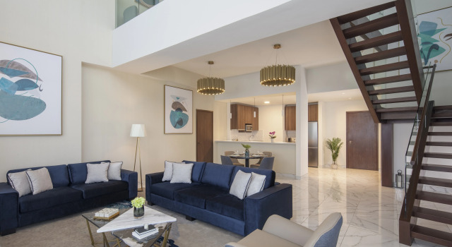 Апартаменты Дуплекс c 1 комнатой Avani Plus Palm View Dubai Hotel & Suites