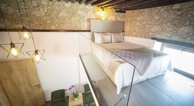 Standardní Dvoulůžkový s manželskou postelí podkroví pokoj a výhledem Avenue Boutique Hotel Cyprus