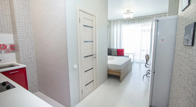 Студия с кухней с видом на город Гостевой Дом GREEN HOME