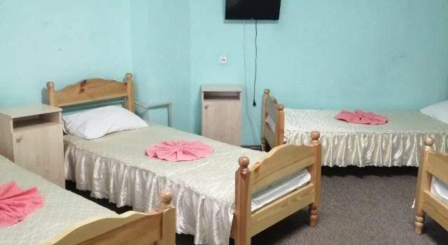 Кровать в общем номере МУП Пансионат Звездный
