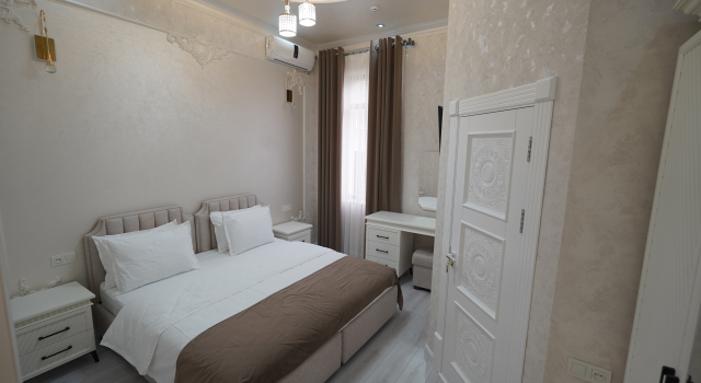 Deluxe dublă familie cameră cu vedere la curte Dali Samarkand Hotel