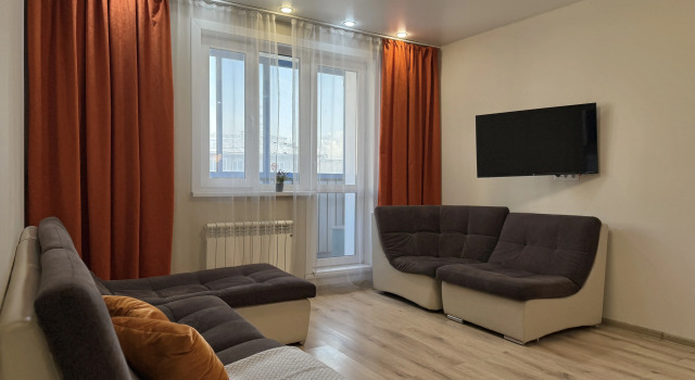 Evro 2-kom Smolina 67/1-30 Ulan-Ude centr KakDoma Flat, Rezerwuj Apartament Hotele w Buryatia z parkingiem, Parking