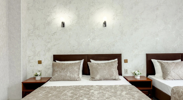 Номер Семейный с балконом Отель Greek House