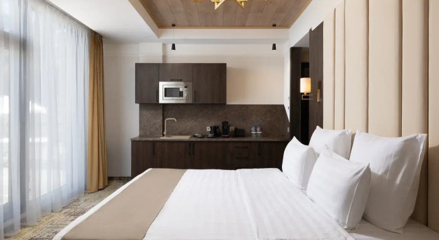 Двухместная студия Отель Montchalet Spa by Stellar Hotels, Krasnaya Polyana