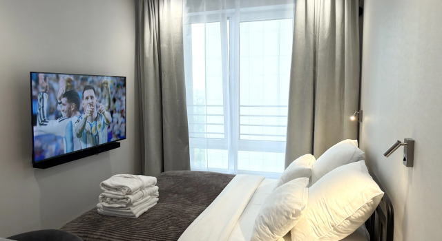 Stilnaya Egoista Flat, Rezervovat Apartmán Hotely v Bashkortostan s parkováním, Parkování