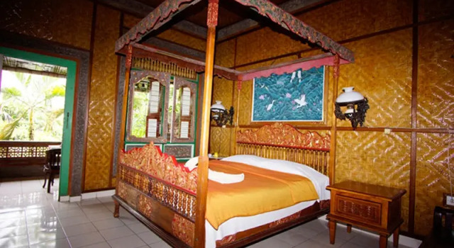 Двухместный номер Superior с балконом и с красивым видом из окна Okawati Boutique Bungalows