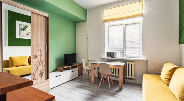 Studiya na Dokukina Flat, Rezerwuj Apartament Moskwa Rosja