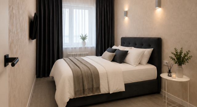 Uyutnaya Studiya S Vidom Na Zaliv Yakobi Flat, Boek Appartement Irkoetsk Irkutsk