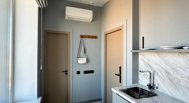 Квартира студия, 27 м², 2 кровати
