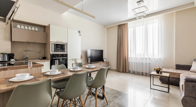 Na Chistopolskoy 86/10 Business Class Apartments, Prenota Appartamento Hotel a Tatarstan con parcheggio, Parcheggio