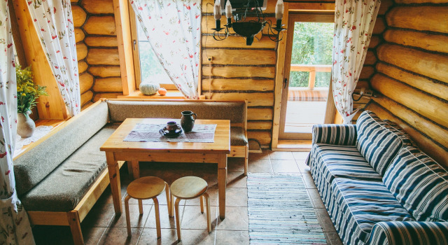 Коттедж Семейный с балконом и с красивым видом из окна Ярославна