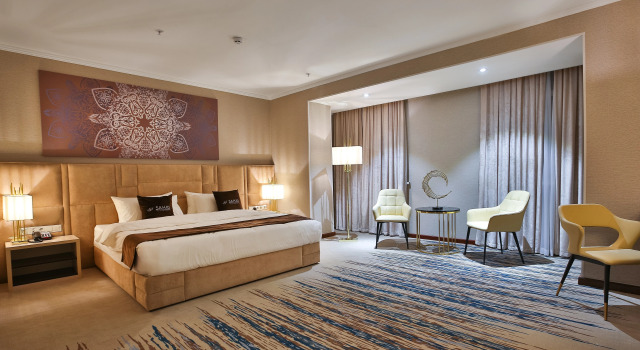 Двухместный люкс Zarafshon Hotel Bukhara