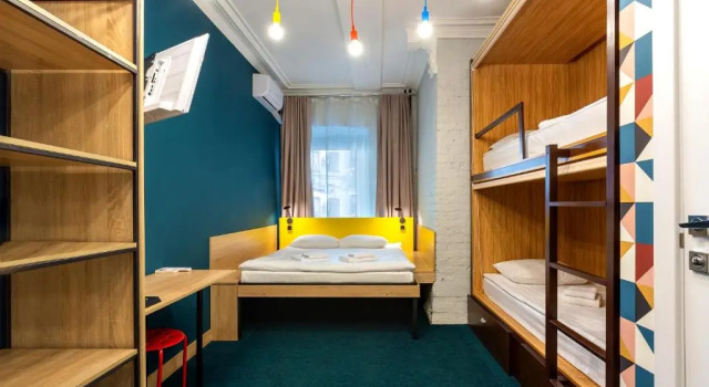 Четырёхместный номер Standard Мини-Отель Axel Hotel Moscow