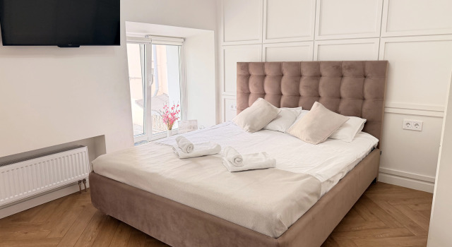 Двухместный номер Comfort с видом на город Отель Суворовский
