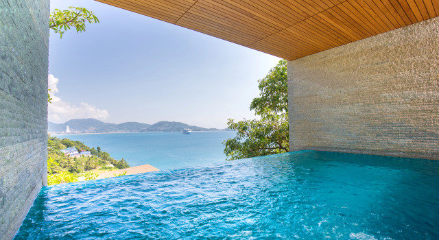 Двухместный Pool Suite с видом на океан Отель Wyndham Grand Phuket Kalim Bay