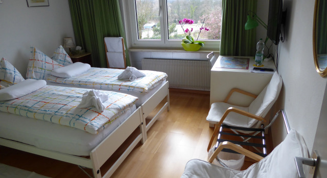 Двухместный номер Standard с красивым видом из окна B&B Pappelweg - 2