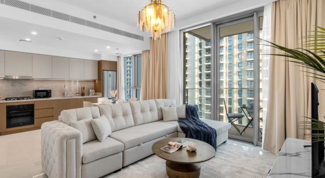 Апартаменты Beach Isle Tower 1 Спальня, Забронировать Апартаменты/квартира Апартаменты Эмирата Дубая, рядом с Международный яхт-клуб Дубая, Апартаменты/квартира