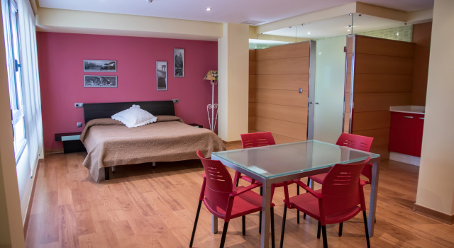 Апартаменты Hotel Hospedium Aptos. Cañitas Maite Familiar