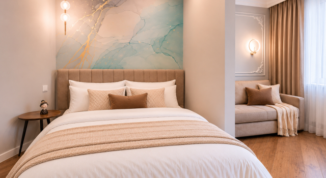 1k. Kvartira 45m² S Vidom Na Ozero Kaban Apartments, Prenota Appartamento Hotel a Tatarstan con parcheggio, Parcheggio