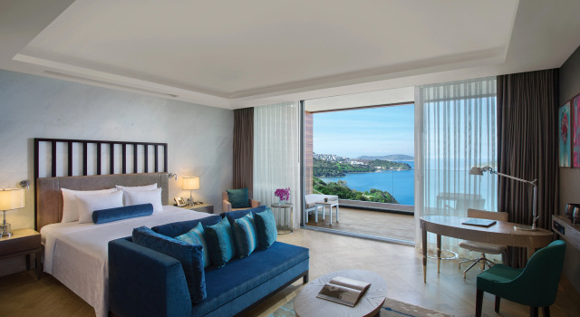 Двухместный номер Deluxe с видом на море Sirene Luxury Hotel Bodrum
