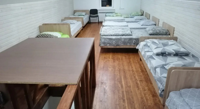 Кровать в общем номере (мужской номер) Гостевой дом Комнаты на Цне