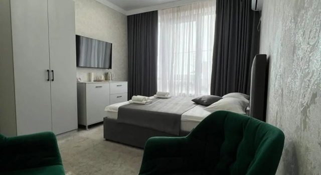 Двухместный семейный номер Comfort с красивым видом из окна Отель  Джамиев