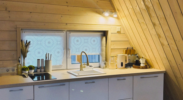 Uyutnyi A-freim u Lesa Private House, Réserver Maison de vacances Dyadkino 