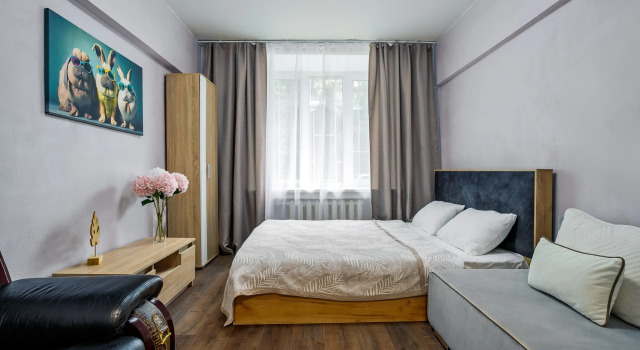 2-K. Kvartira Flat, Rezervovat Apartmán Hotely v Moskva s parkováním, poblíž Lenkom Theatre, Parkování