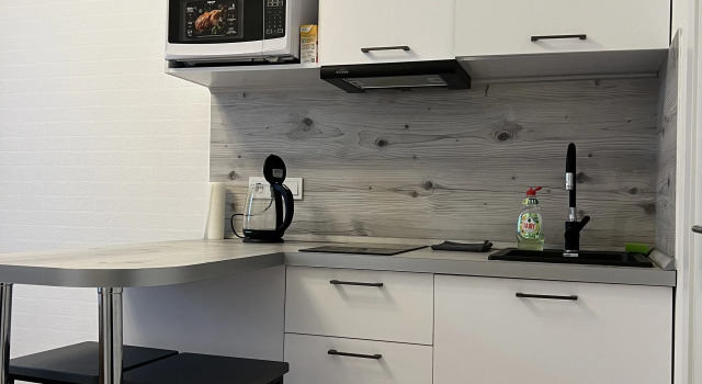 Номер Standard Malina Apartment Бесконтактное заселение студия в ЖК «Спутник»