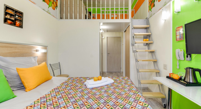 Трёхместный номер Oranges Comfort Авита Красные Ворота
