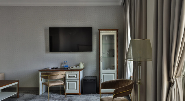 1 soveværelse i dobbelt juniorsuite Semashko Apart-Hotel