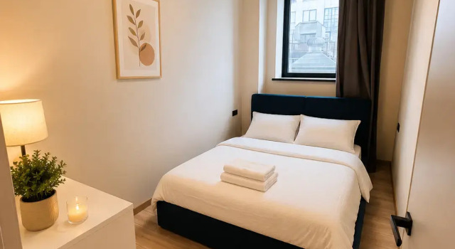 S Terrasoy I Dzhakuzi V Samom Tsentre Ufy - Verkhnetorgovaya Ploschady, 4 Apartments, Rezervovat Apartmán Hotely v Bashkortostan s parkováním, Parkování