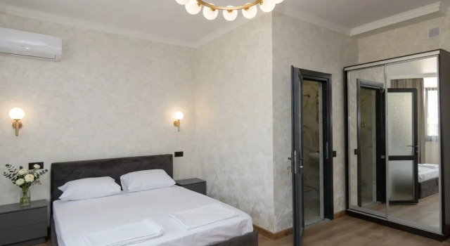 Двухместный номер Comfort с видом на город Гостевой Дом Богатырь