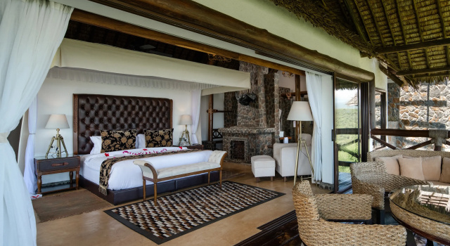 Люкс Presidential с красивым видом из окна Отель Lake Manyara Kilimamoja Lodge