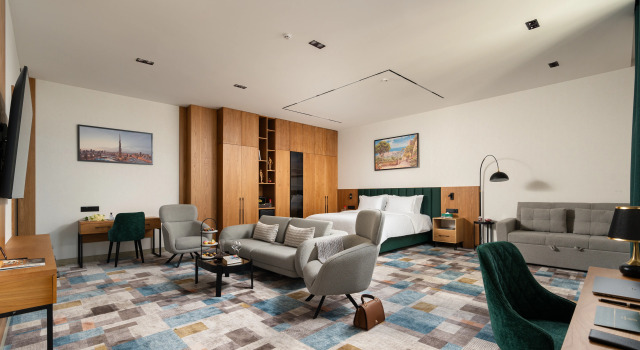 Suite doppia Grand con vista sul cortile Grand Dior