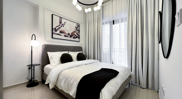 Апартаменты Lakeview Haven Zada Tower by Keyrock Living, Забронировать Апартаменты/квартира Дубай Эмират Дубай, рядом с Max